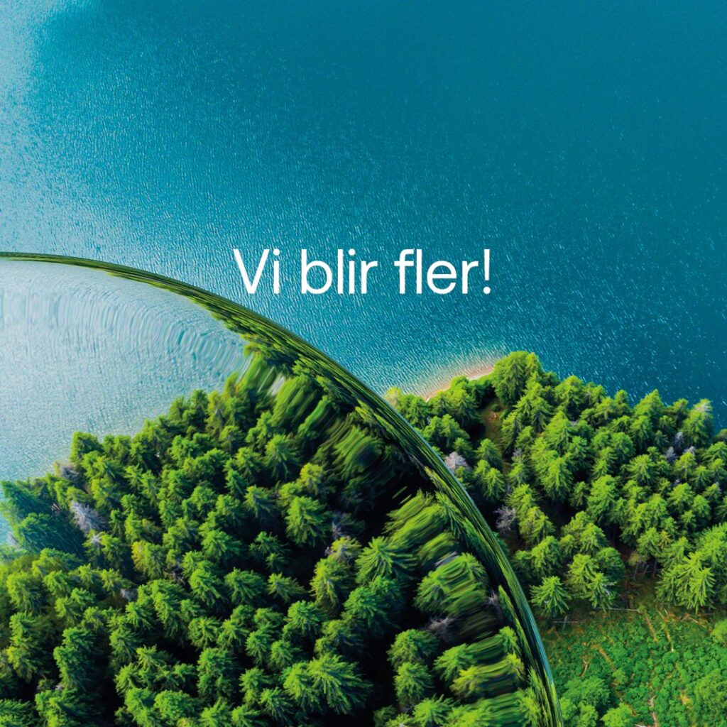Vi blir fler!