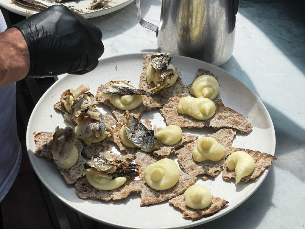 Grillad strömming/sill